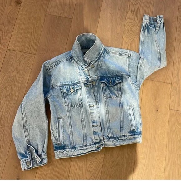 90s cropped denim jacket from Gap - Picture 3 of 4